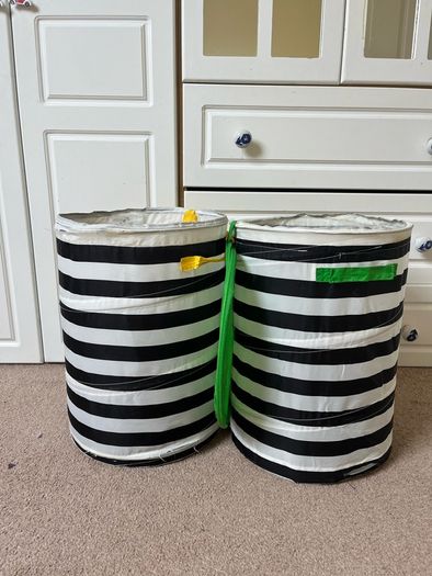 laundry baskets