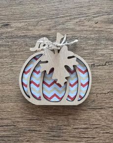 Wooden tray decor Halloween Autumn pumpkin