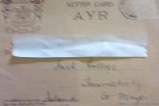 Antique Letter Card