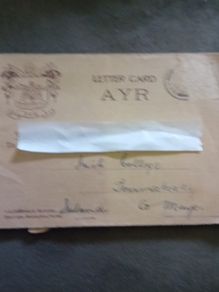 Antique Letter Card
