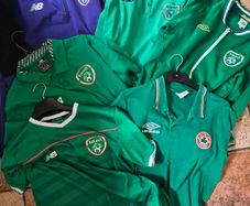 FAI Ireland Football training top zip jacket joblot x 6