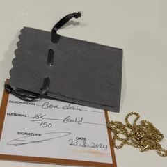 Box Chain 18K YG