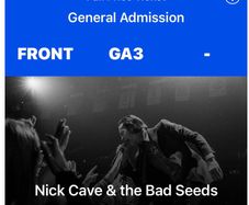 Nick Cave and The Bad Seeds