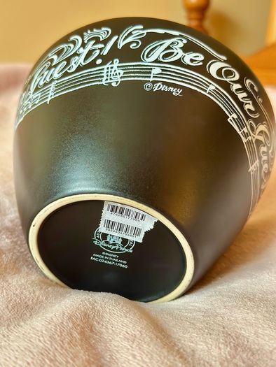 Disney Parks Lumiere "Be Our Guest" Bowl
