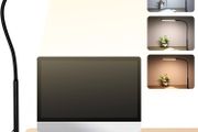 FREE P&amp;P Led Desk Lamp with Clamp, Eye-Caring Clip on Light, Desk Light for Home Office, 3 Modes 10 Brightness, Flexible Gooseneck, Memory Function, Study, Work, Draw, Reading