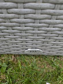 Rathwood wicker garden chairs
