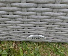 Rathwood wicker garden chairs