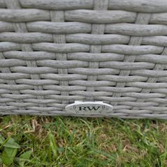 Rathwood wicker garden chairs