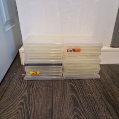 CD DVD Blu ray cases (empty)