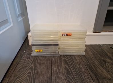 CD DVD Blu ray cases (empty)