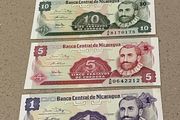 Nicaragua 1991 Uncirculated Centavos Banknotes x 4