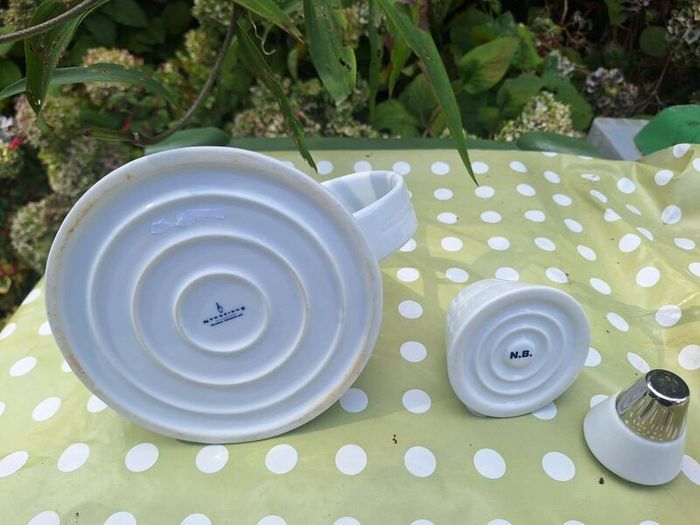 Rare Newbridge Teapot and matching pot