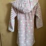 Girls Pink & White Dressing Gown - see 3 pics Image 2