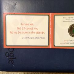 Two  Coins  Special Olympics  &  Millenium Pound