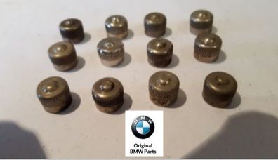2 sets of original BMW Metal alloy wheel dust caps -Multiple Items Can Be Added For Delivery