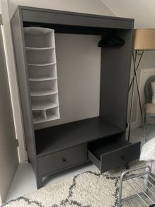 Wardrobe - IKEA wardrobe/ storage piece- Dimensions: Width: 120 c/m, Depth:57 cm, Height: 173 cm