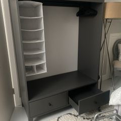 Wardrobe - IKEA wardrobe/ storage piece- Dimensions: Width: 120 c/m, Depth:57 cm, Height: 173 cm