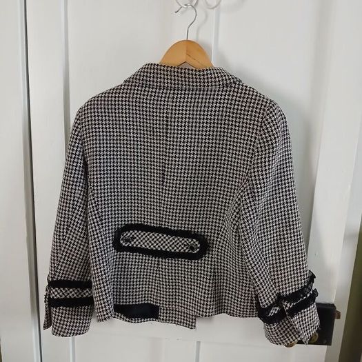 Karen Millen Tweed Houndstooth Blazer