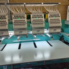 two tajima tfmx 4 head embroidery machines