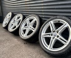 18in 5x112 genuine Audi alloys