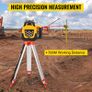 VEVOR 360 Rotary Laser Level Kit W/ Tripod & Staff Self-Leveling 500m Vertical Horizontal Scanning Measurement Construction Tool Image 2