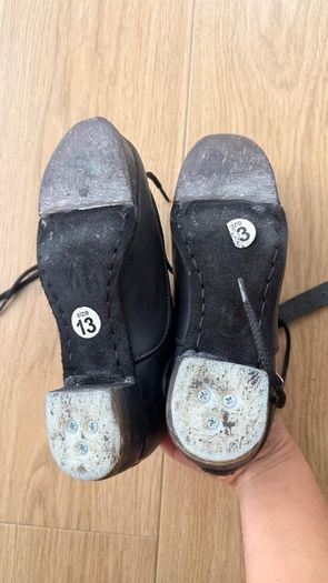 Irish dancing shoes