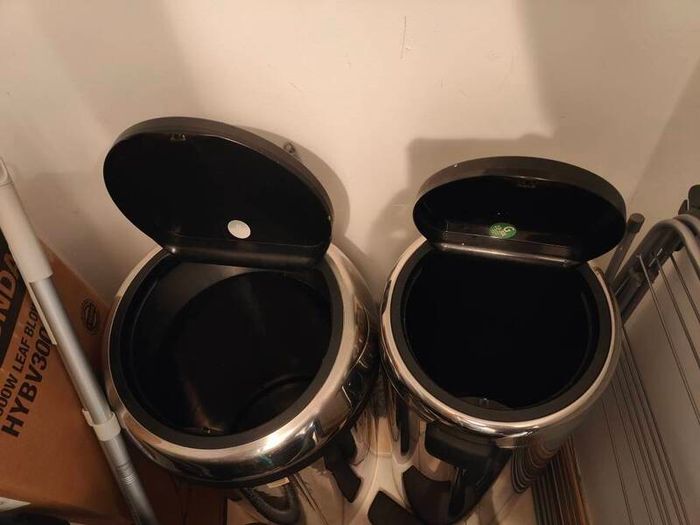 Brabantia Touch Bins - Matt Steel