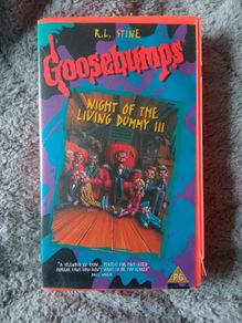 Goosebumps Night of the Living Dummy 3 VHS