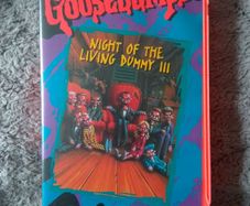 Goosebumps Night of the Living Dummy 3 VHS