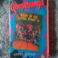 Goosebumps Night of the Living Dummy 3 VHS