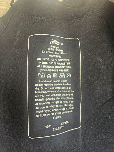 wet suit