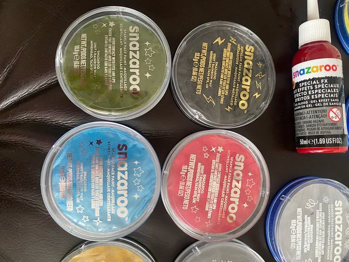 New Selection Of Snazaroo Face Paints