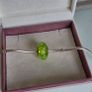 Pandora green murano glass flower charm xxl very good condition fully hallmarked Image 8