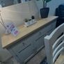 Beautiful Grey & Oak Sideboard / Console Table Image 3