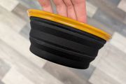 Large collapsible dog bowl
