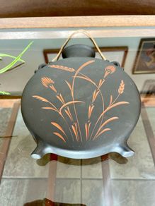 Vintage Mid Century Wormser Terra Sigillata Ceramic Hanging Wall Vase West Germany
