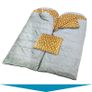 sleeping bag with cotton flannel lining and matching pillow   New Image 9