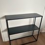 Console Jysk Black Metal Side Table Image 5
