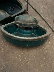 JBC Drinking bowls suitable for horse stables . Easily fits into corners