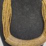 Gold Multi-Strand Beaded Statement Necklace Image 4
