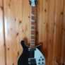 Rickenbacker 620 Jetglo black mint condition guitar & case Image 2