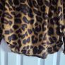 Animal print blouse, size 8 Image 4