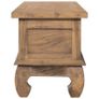 TV Cabinet 110x35x40 cm Solid Teak Wood Image 4