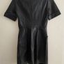 Maje real leather dress size 8 new with tags Image 3