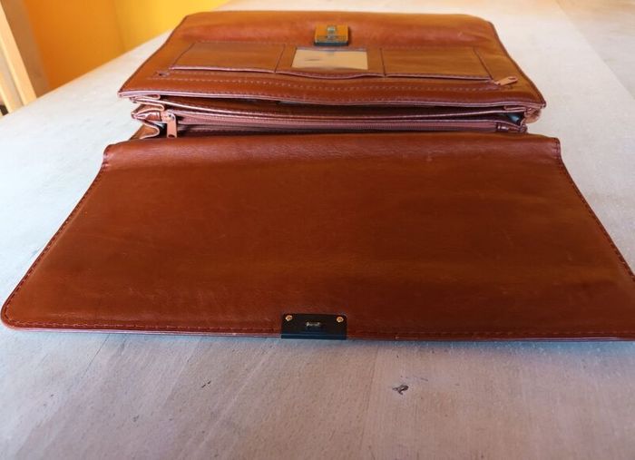 Leather Briefcase (unisex)