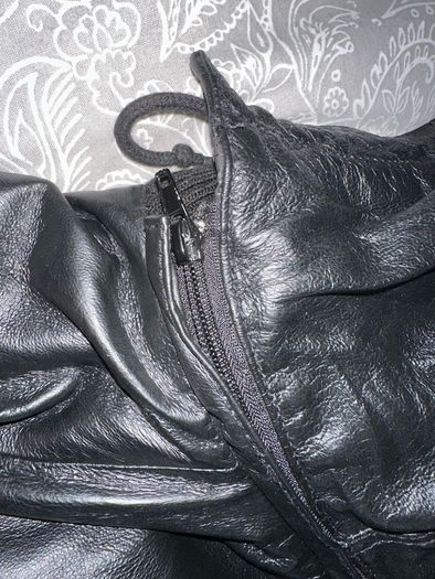 Black Faux Leather Jacket