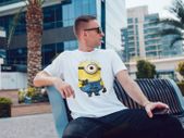 AUDI Minion Printed T-shirt Tee Top Shirt Great Gift Present