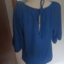 Stunning Carolyn donnelly Top with Balloon sleeves Size 10 Image 7