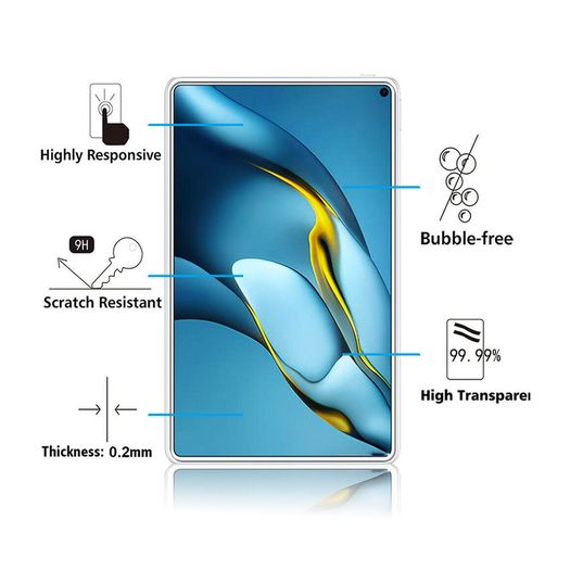 For Huawei MatePad Pro 10.8 2021 Tempered Glass Screen Protector Saver New - FHT04HTTG
