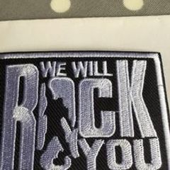 Queen - We Will Rock You sew on Patch
